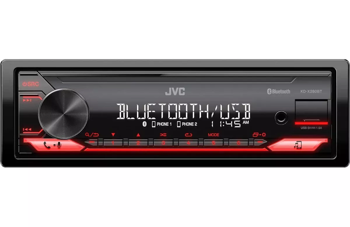 1-DIN MECHLESS RECEIVER-KD-X280BT