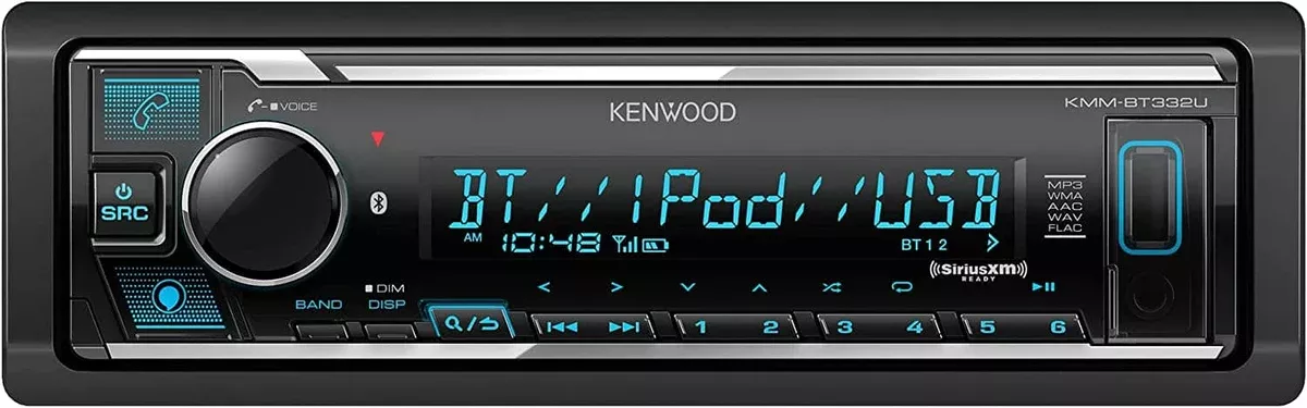 1-DIN MECHLESS RECEIVER-KMM-BT332U