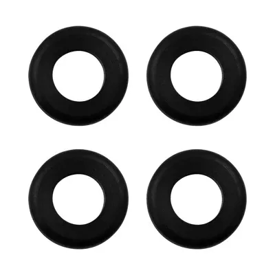 1" Mounting Hole Black Vinyl Grommet