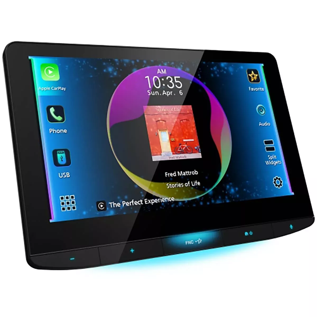 10.1 INCH HD DISPLAY/CAP TCH/WIRELESS A-AUTO & CARPLAY/WIRELESS ANDROID MIRRORING/HDMI INPUT/4 CAM-KW-Z1000W