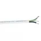 10/3 Black/Green/White 25 ft, Multi-Conductor, White jacket, Tinned Wire