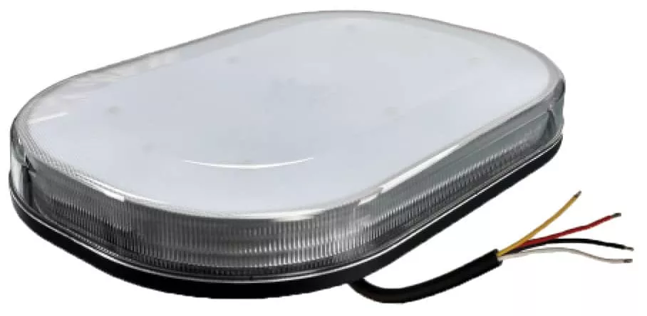 10" AMBER LED WARNING LIGHT BAR - PERMANENT MOUNT-E-2104AC-GW