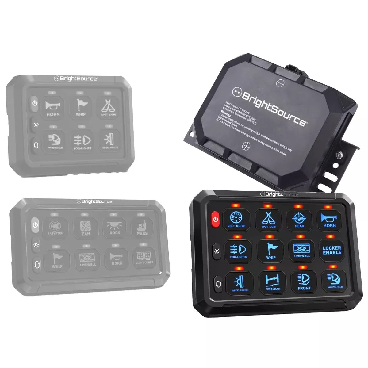 12 GANG MULTIFUNCTIONAL SWITCH KIT-73812