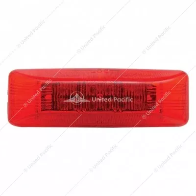 12 LED Red/ Red Rectangular Clearance/ Marker Light