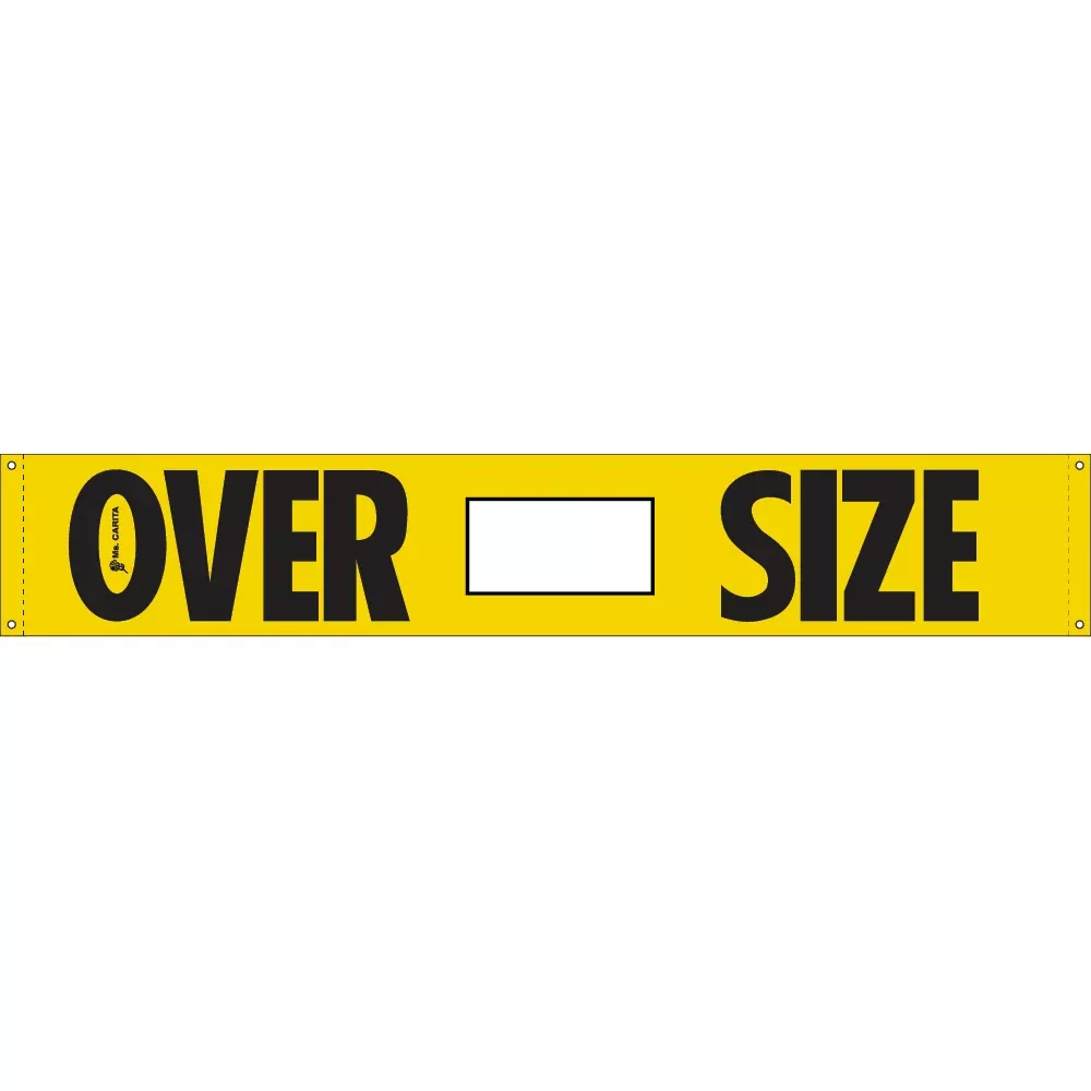 12 x 72 Vinyl Oversize Tow Hook Banner