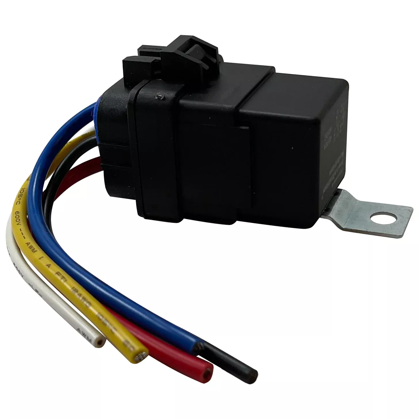 12V Waterproof 5-Pin Relay Switch with Wire Harness - 40A IP67 Universal