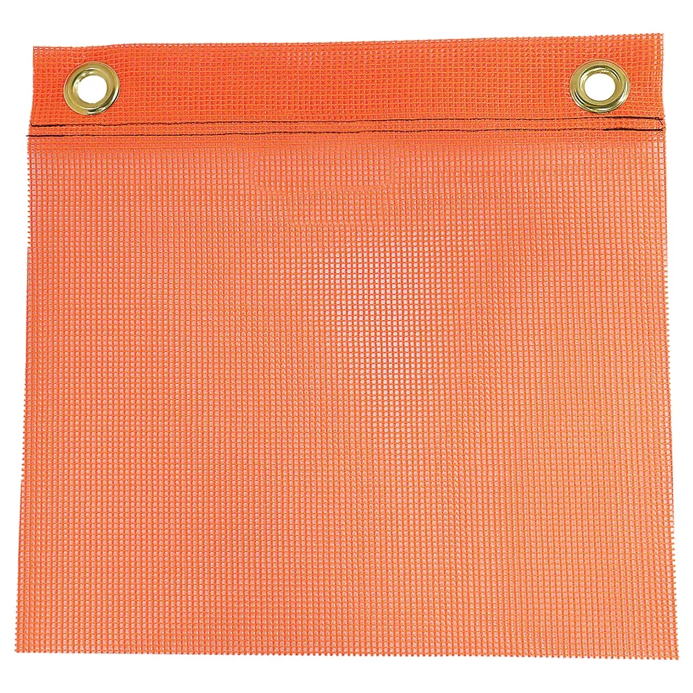 18″ Fluorenscent Orange Mesh Flag With Grommets