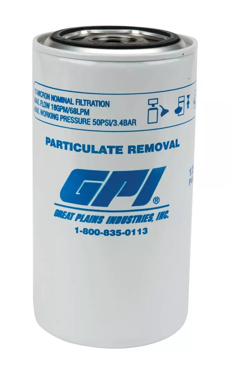 18 GPM 10 MICRON PARTICULATE FILTER-129300-01