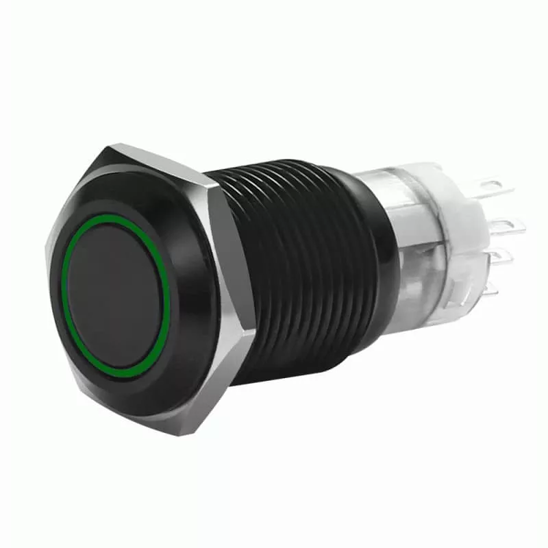 19MM BLACK MOMENTARY-MIBRBSG19
