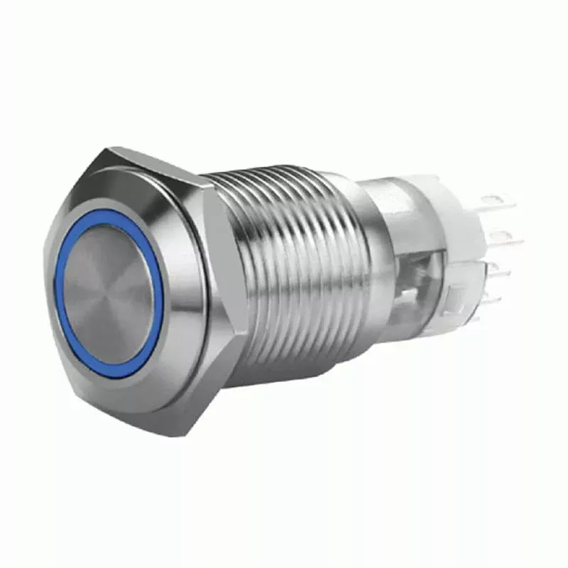19MM STAINLESS MOMENTARY-MIBRSSB19