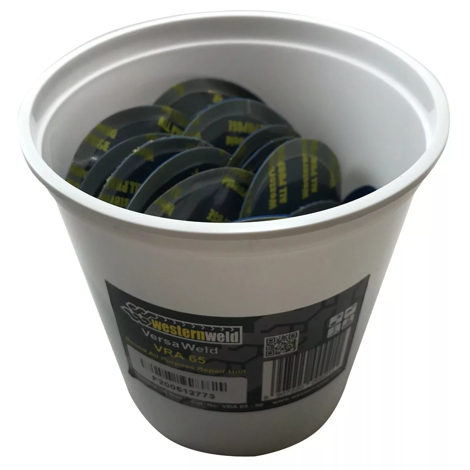 2-5/8" Large Round Reinforced Tire Repair Patch - Pack of 50