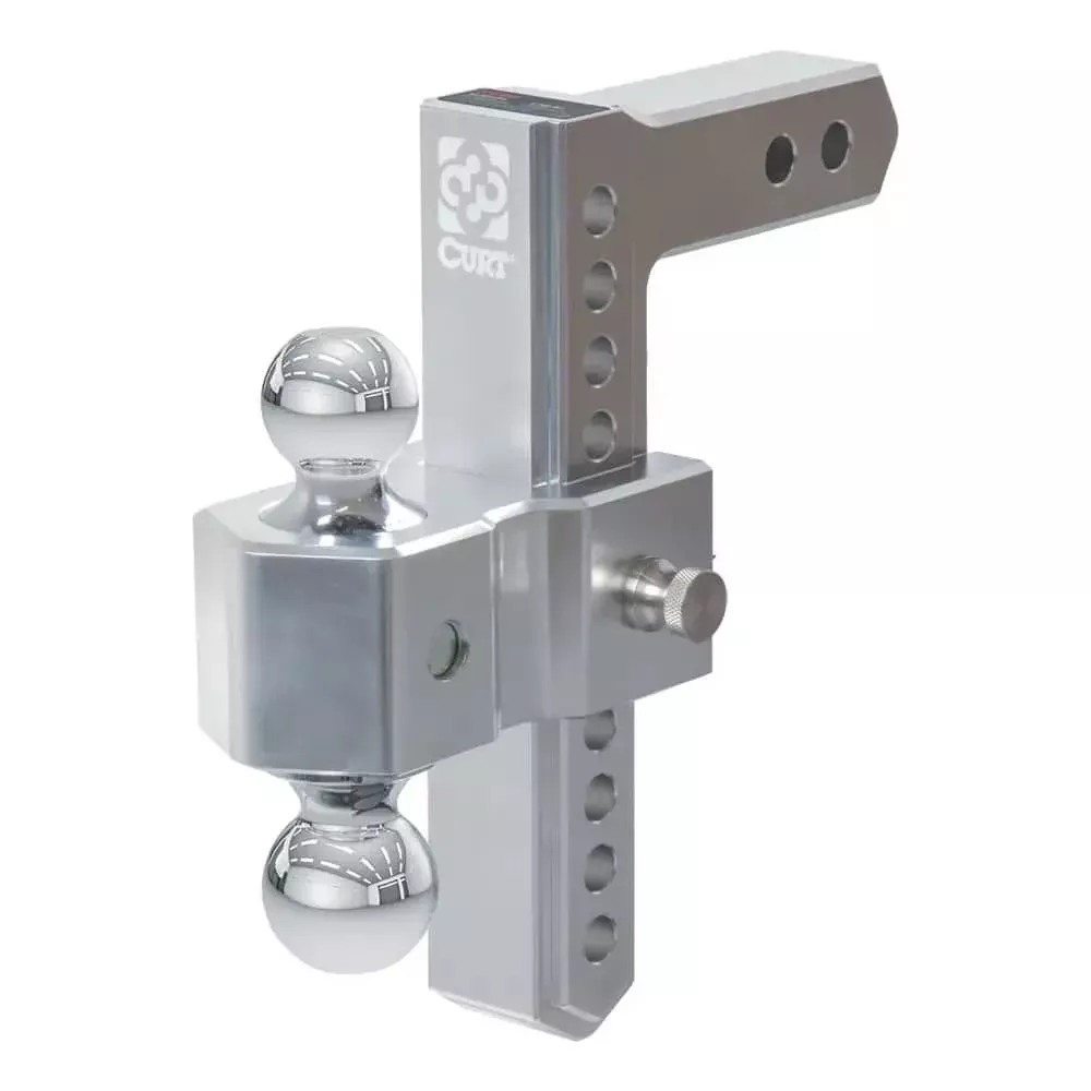 2-INCH ALUM. BALL MOUNT 9-1/2 INCH DROP-45366