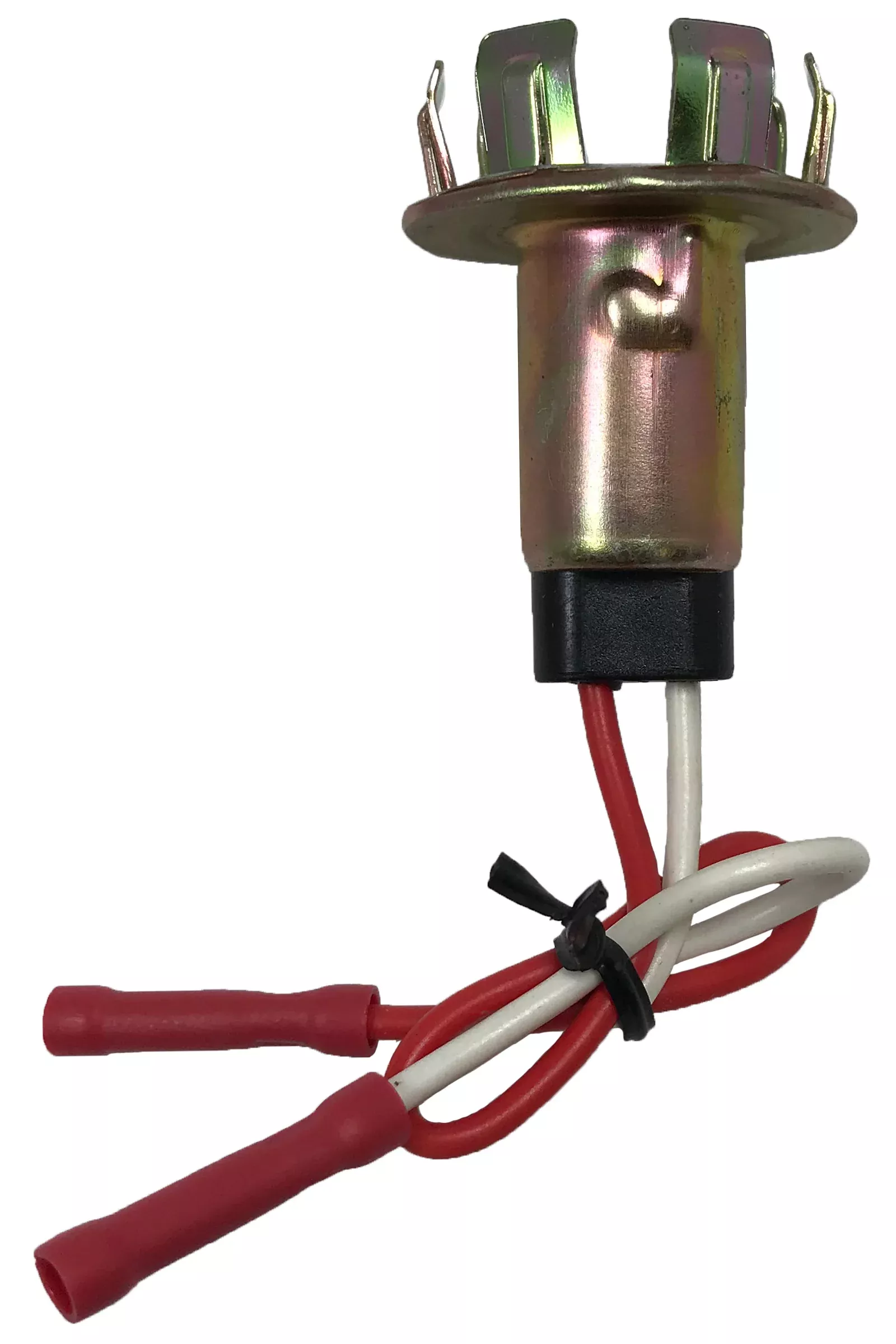 (2) Parking Light Bulb Socket Standard S75 Lamp Repair Pigtail Assembly