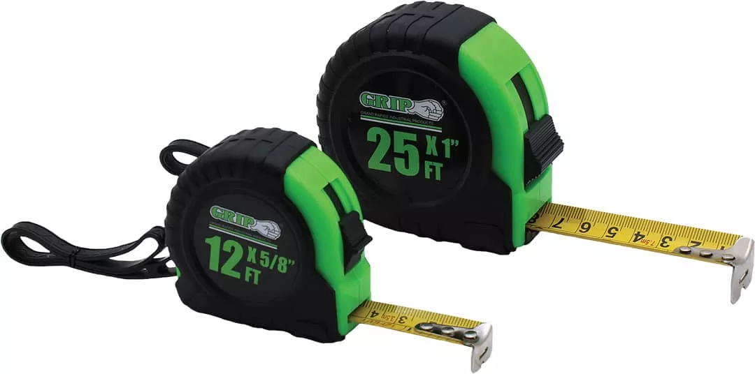 2 PIECE TAPE MEASURE SET-77197