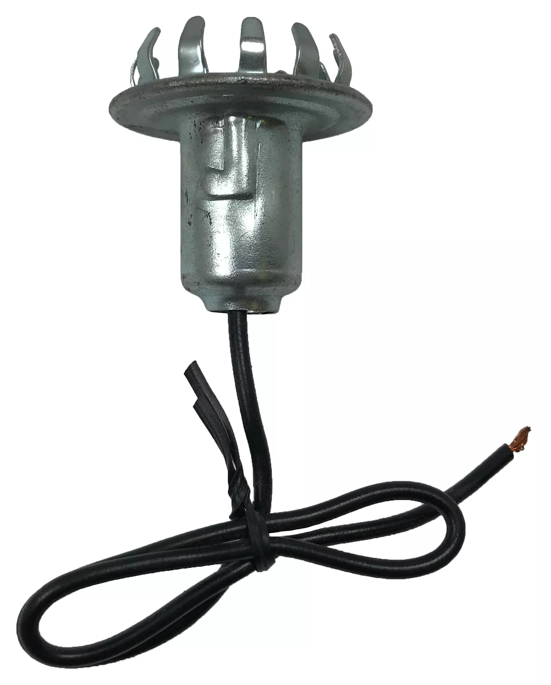 (2) Single Contact Lead Standard S-38N Light Socket Pigtail Connector Assembly