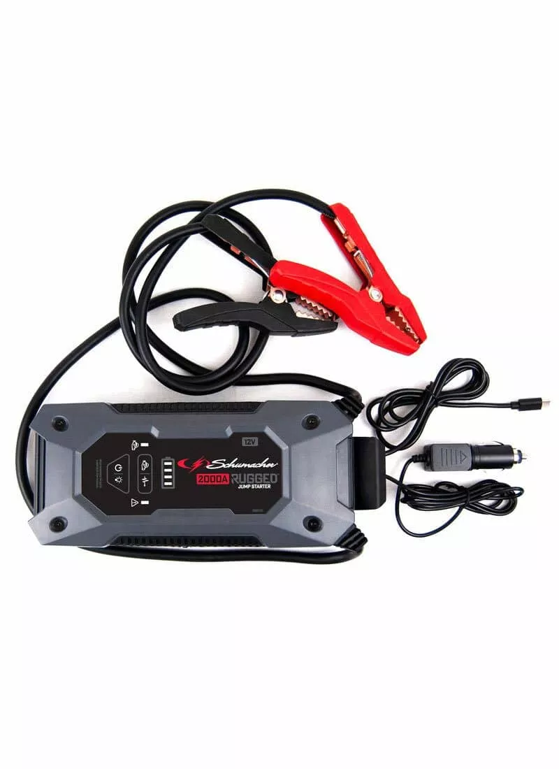 2000A RUGGED LITHIUM JUMP STARTER-SL1612