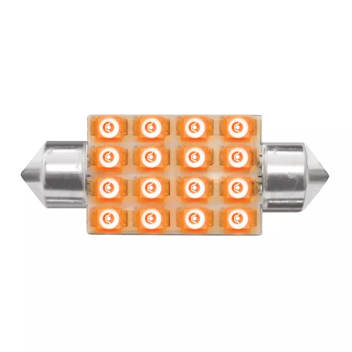 211-2 Dome Type 16 LED Light BulbAmber