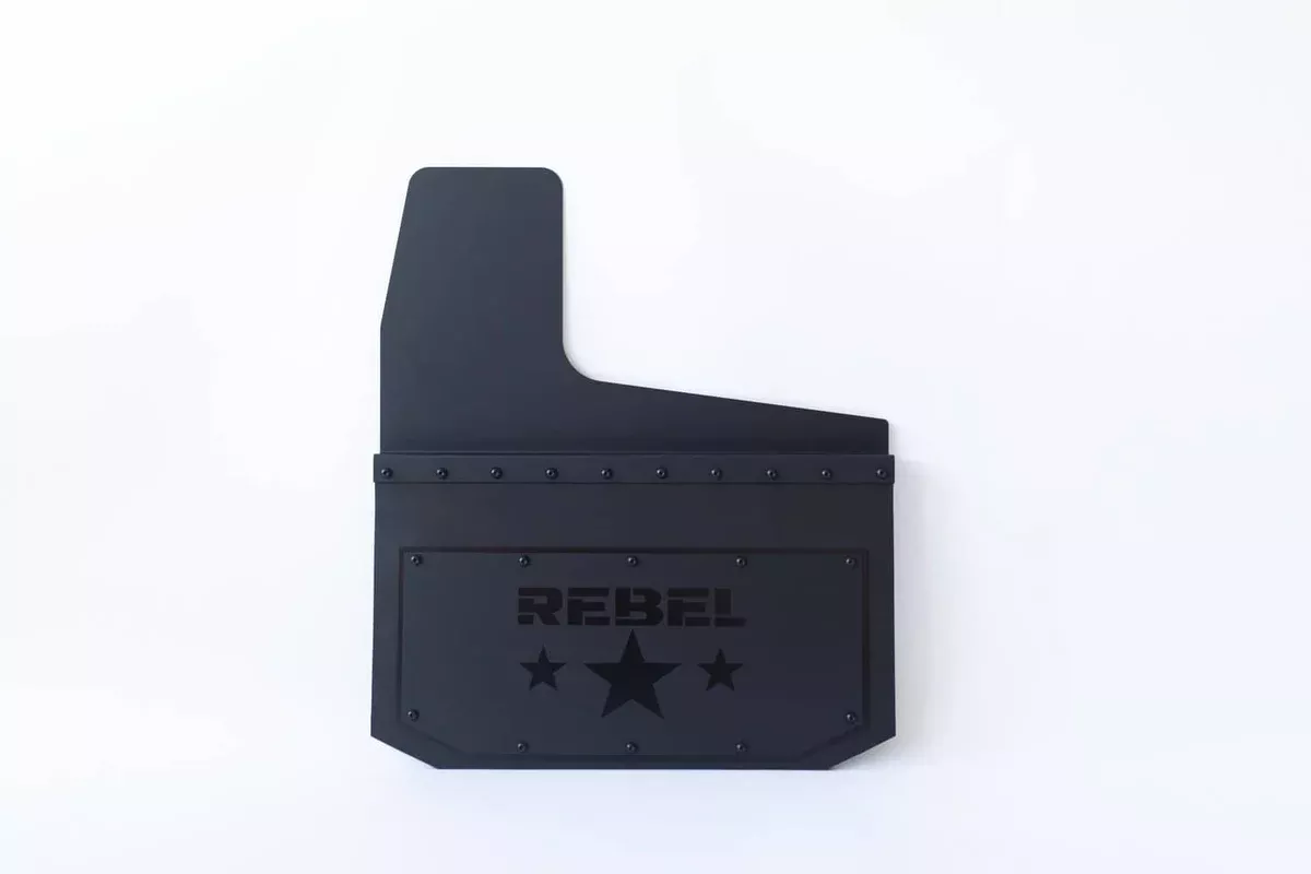 23.75" X 27.5" KICKBACK DUALLY MUD FLAPS (PAIR)-RDKB24B