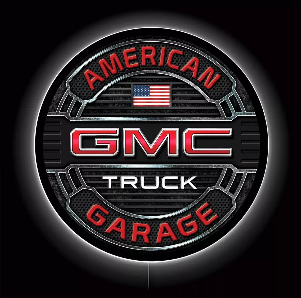 23" LED - GMC FLAG-LEDGMCFLAG