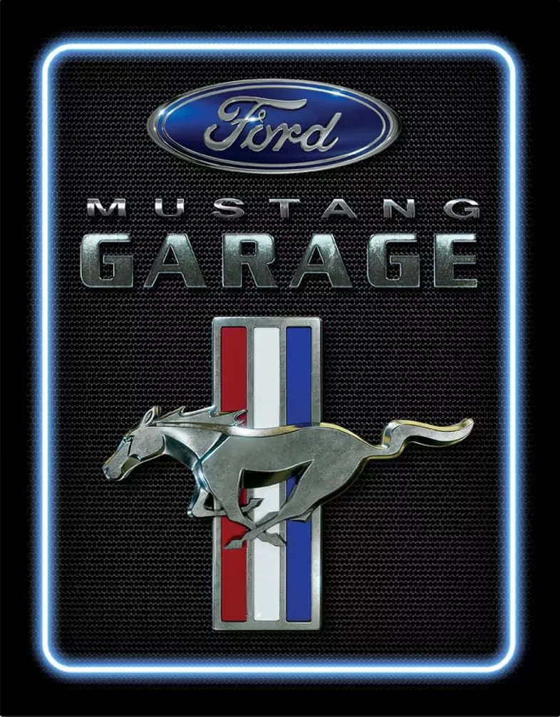 23" LED MUSTANG GARAGE-LEDMUSTANG2