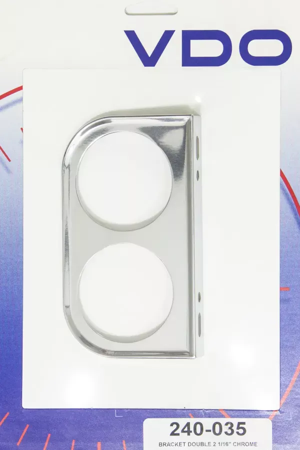 240-035 -VDO 240035 Chrome 2 Hole Mount Bracket