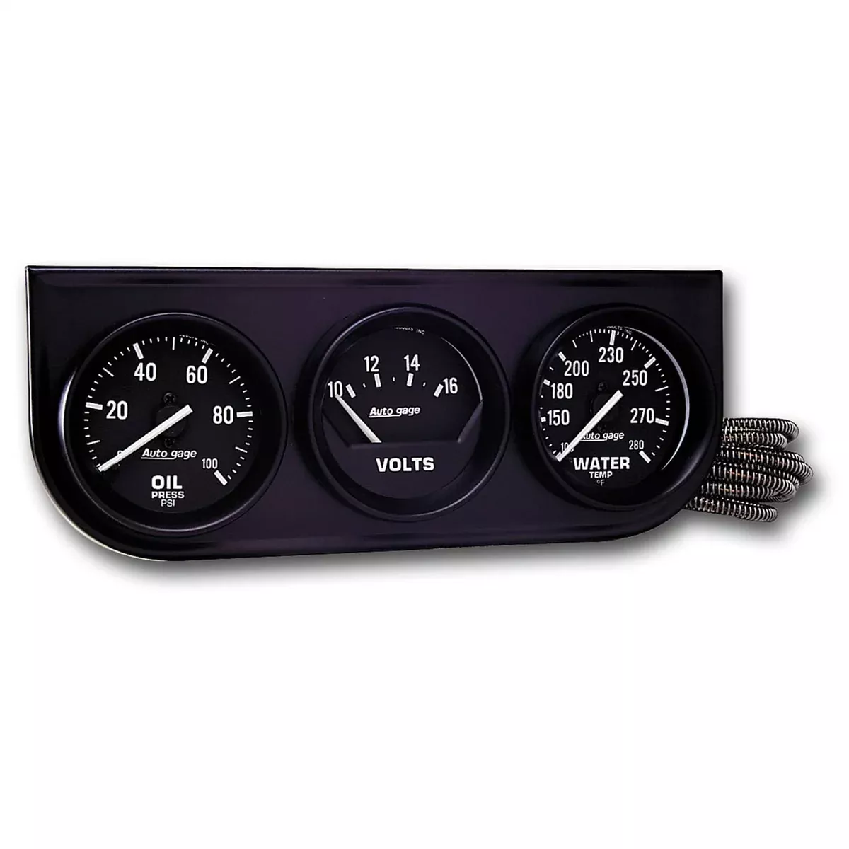 3 GAUGE CONSOLE MECH.BLK-2397