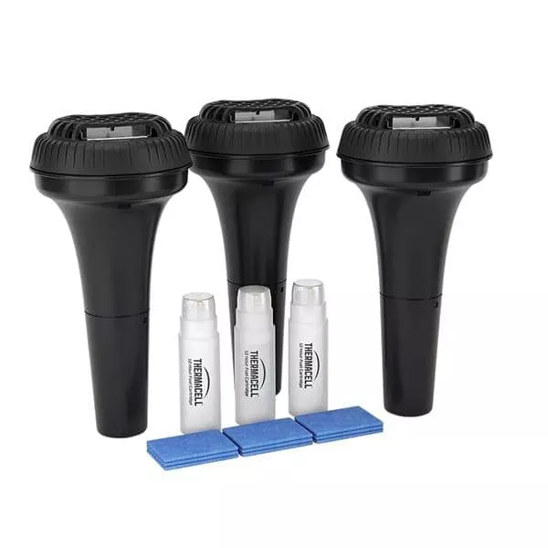3-PACK PERIMTER SYSTEM MOSQUITO REPELLER