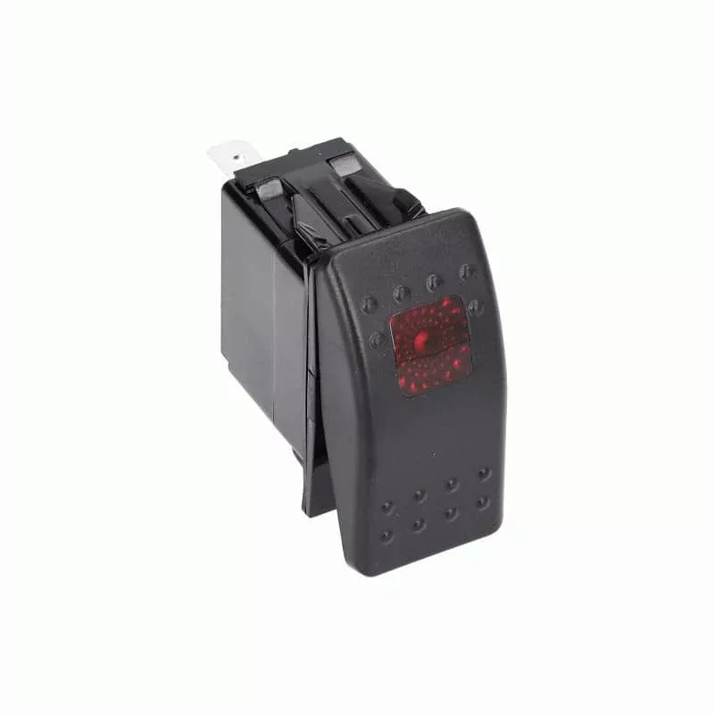 3-PIN ON/OFF SWITCH W/RED LED-IBSSL
