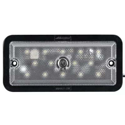 3" X 6" Rectangular Dome Light 650 Lumens - On/Off Switch