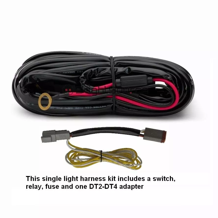 30A WIRING HARNESS FOR SINGLE LAMP WITH POSITION LIGHT-72999-1