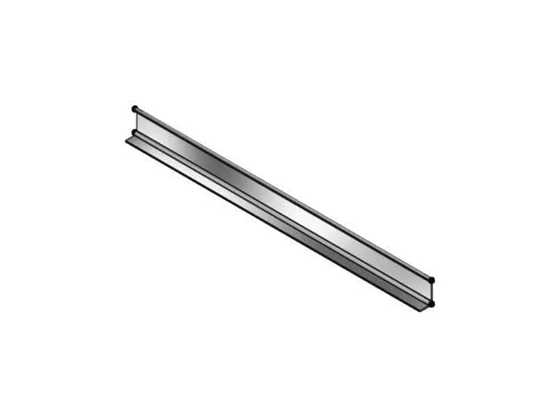 36"L SHELF RETAINER LIP-33-3600