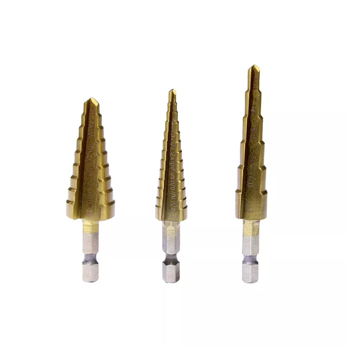 3PC STEP DRILL BIT SET-35326
