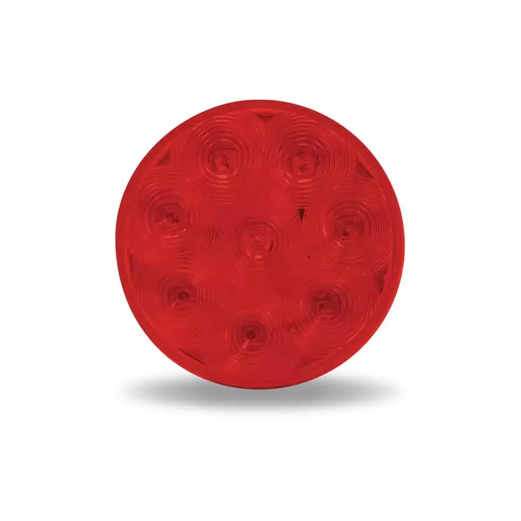 4" Round Stop/Turn/Tail LED Light-8 diodes, DOT Approved