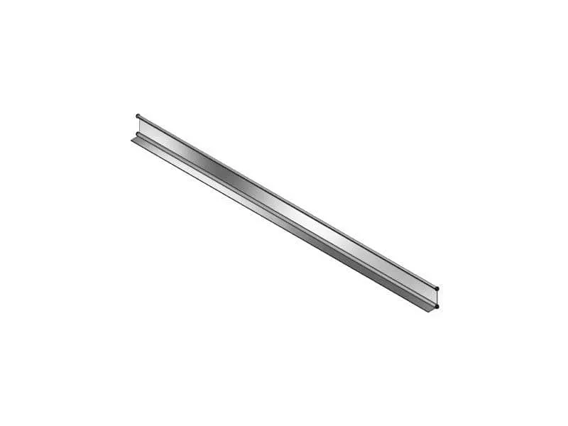 48"L SHELF RETAINER LIP-33-4800