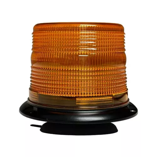 5" AMBER LED BEACON - 6 FLASH PATTERNS-E-557AM