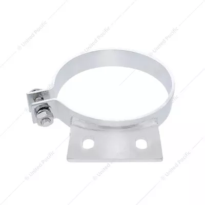 5" Chrome Exhaust Clamp for Peterbilt