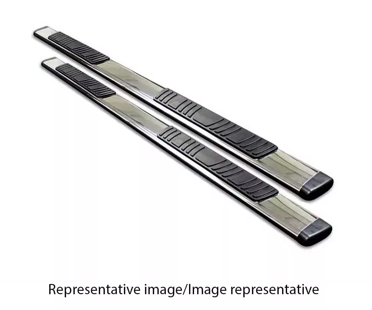 5" OE XTREME POLISHED SIDE STEPS-685423971PS