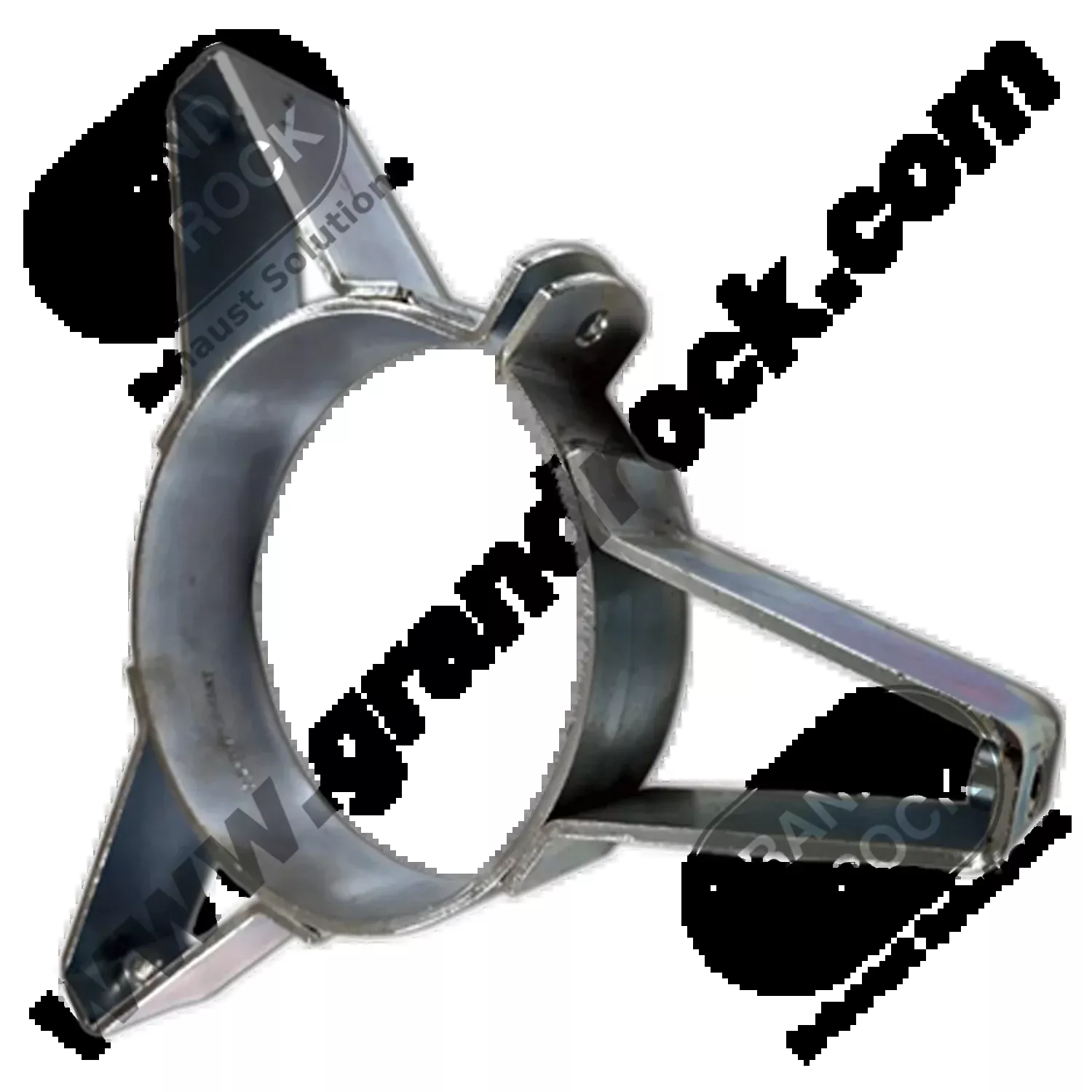 5" Stack Muffler Exhaust Aero ShieldBracket