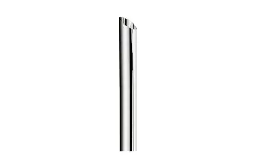 5" X 114" Miter Top Straight Bottom Chrome Stack