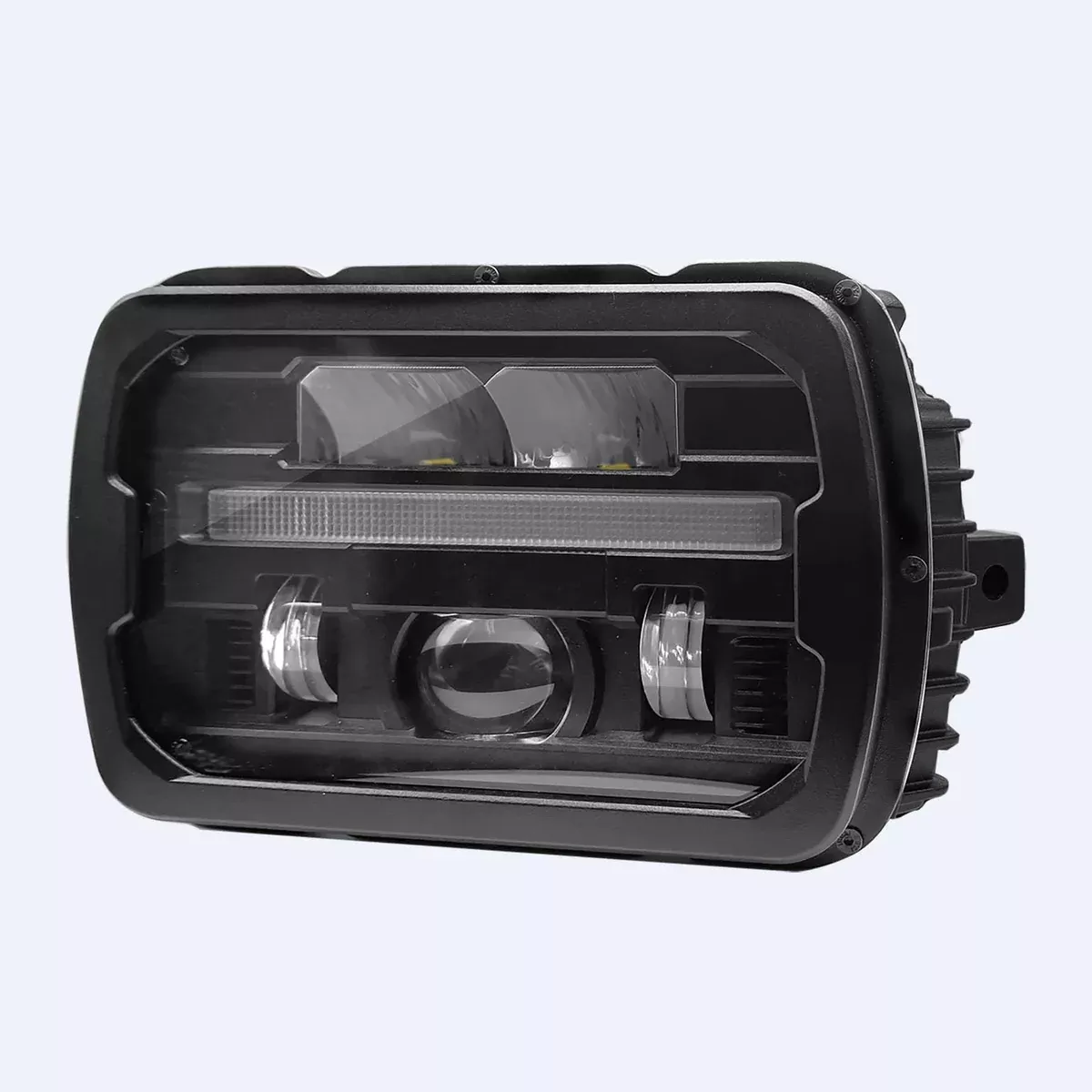 5"x7" LED HEATED HEADLIGHT (NO INDICATOR)-LWB5070H