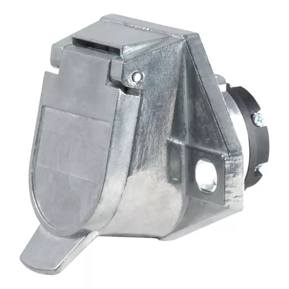 7-WAY ROUND CONNECTOR SOCKET (VEHICLE SIDE)-58170