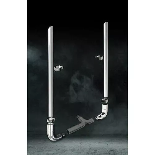 7" x 96" Slash Exhaust Kit for Freightliner