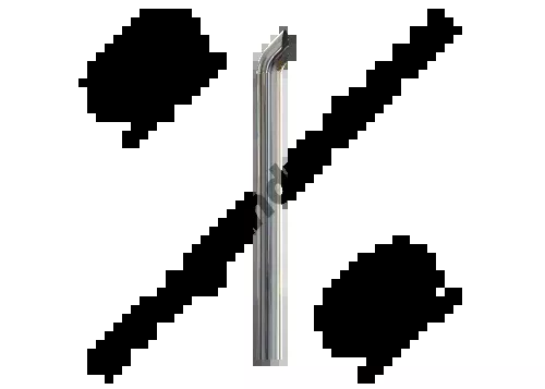 7" x 96"Straight Bottom Chrome Stack West Coast Curve Top