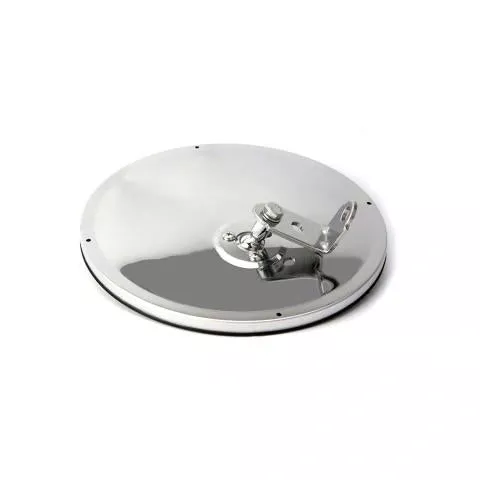 8-1/2" Stainless Steel Offset Mount Convex Mirror