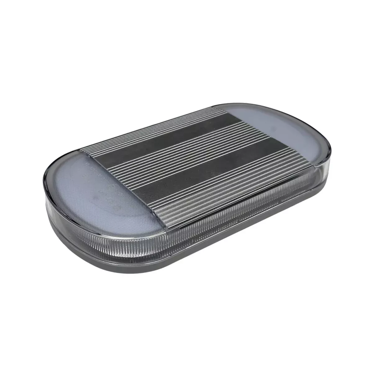 8" AMBER LED LOW PROFILE WARNING LIGHT BAR - BRACKET MOUNT-E-2080AC