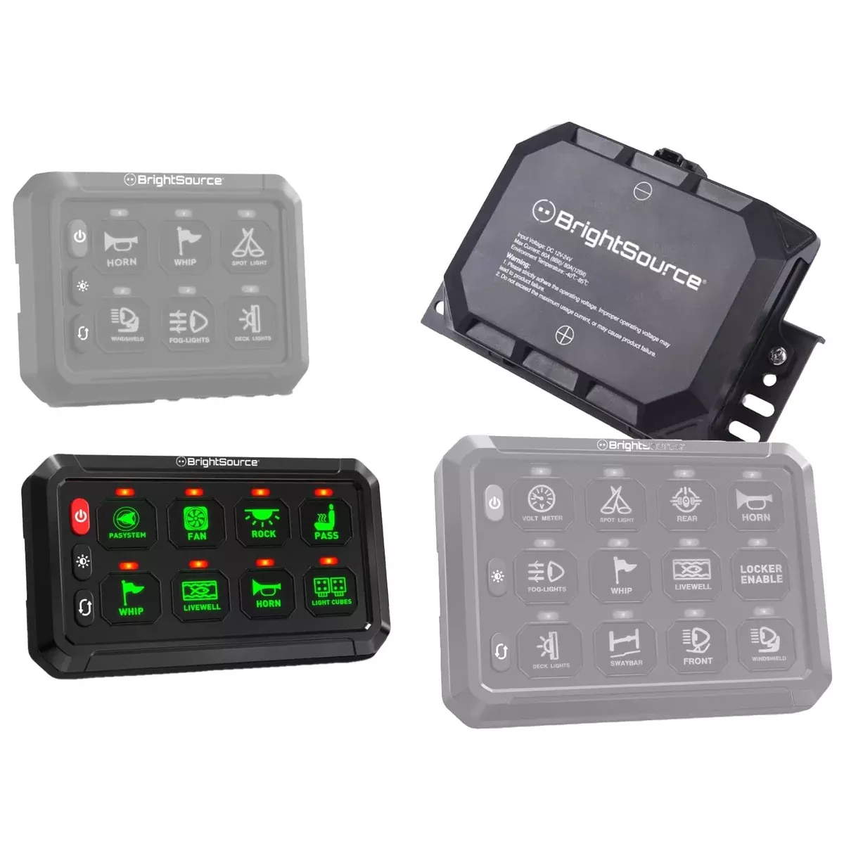 8 GANG MULTIFUNCTIONAL SWITCH KIT-73808
