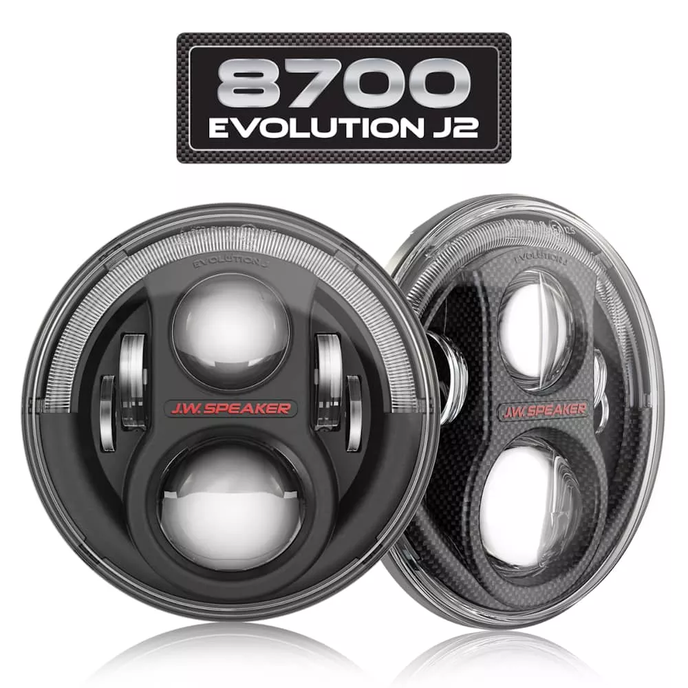 8700 EVOLUTION J2 WRANGLER LED HEADLIGHTS-0553973