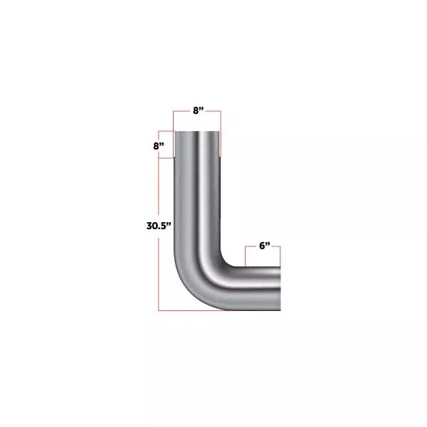 90 Degree Reduced Diameter Exhaust Elbow - Peterbilt & 389 Glider