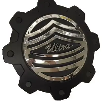 A89-9855B-SARGE -Ultra Blk W/Chrm Logo Cap Kit