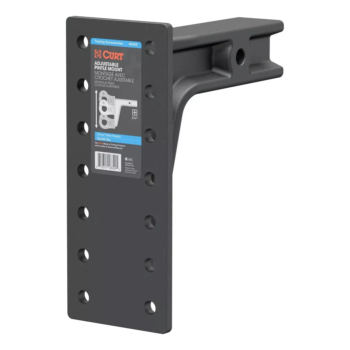 ADJUSTABLE PINTLE HOOK-48349